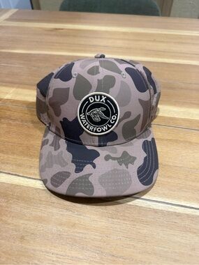 Men’s DUX Waterfowl Co Camouflage SnapBack Hat